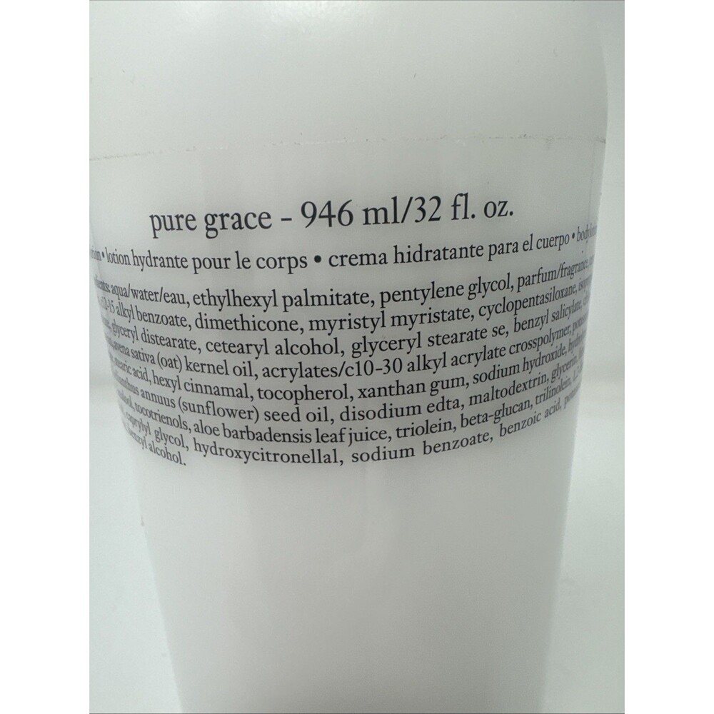 NEW Philosophy Pure Grace Body Lotion 32 oz Holiday Edition Super Size - Picture 4 of 4